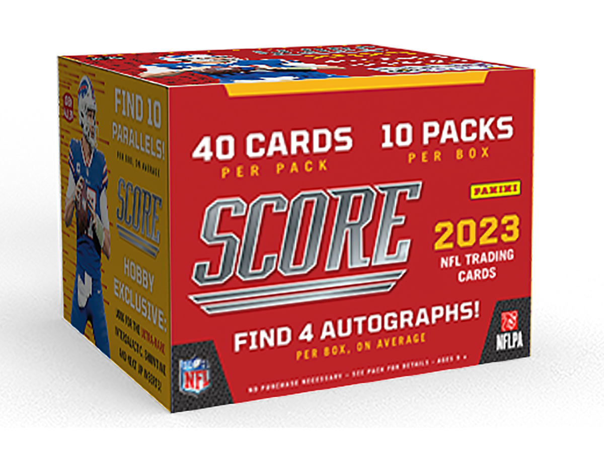 Panini 2023 Football Score Hobby Box — Cardboard Memories Inc.