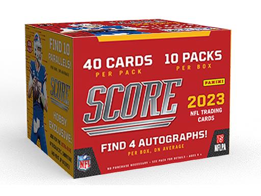 Sports Cards Panini - 2023 - Football - Score - Hobby Box - Cardboard Memories Inc.