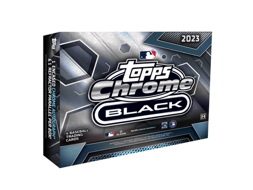 Sports Cards Topps - 2023 - Baseball - Chrome Black - Hobby Box - Cardboard Memories Inc.