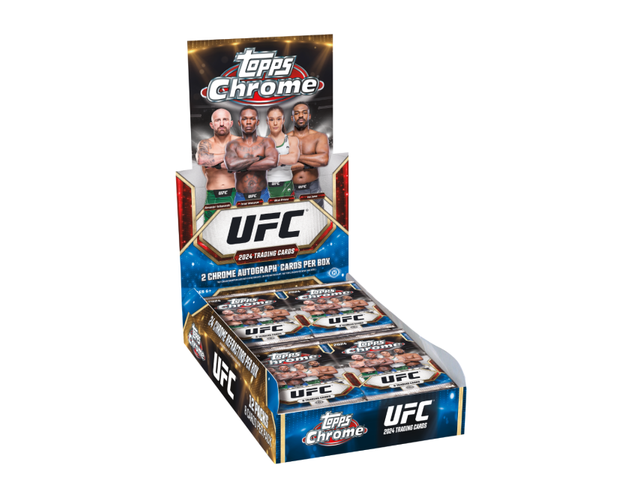 Sports Cards Topps - 2024 - UFC - Chrome - Hobby Box - Cardboard Memories Inc.