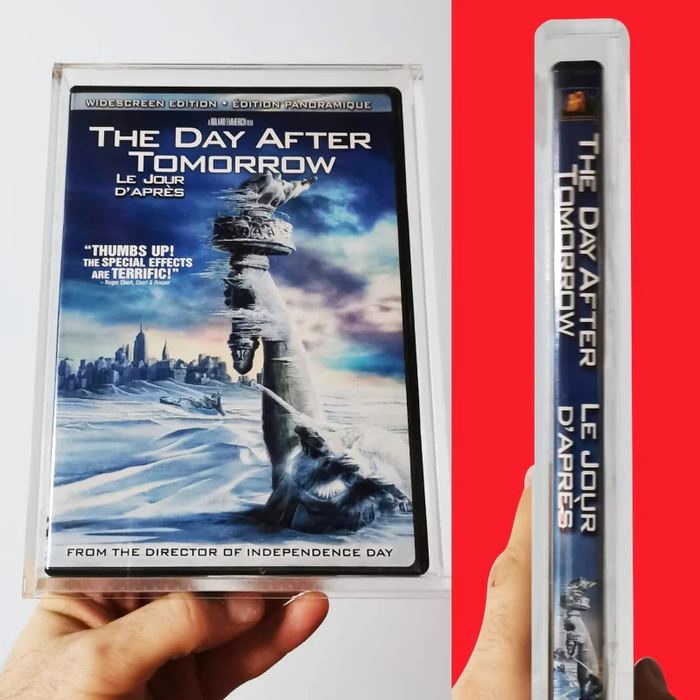 Comic Supplies Evoretro - DVD/Wii/GameCube/PS2/Xbox/Xbox360 Acrylic Cases - 2 Pack - Cardboard Memories Inc.