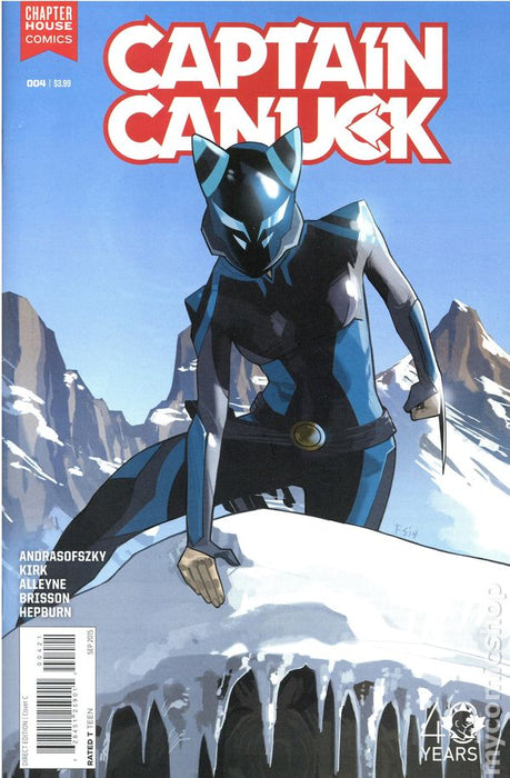 Comic Books Chapter House Comics - Captain Canuck (2015 Ongoing) 004 (Cond. FN-) - Staples Cover C Variant Edition - 2019 - Cardboard Memories Inc.
