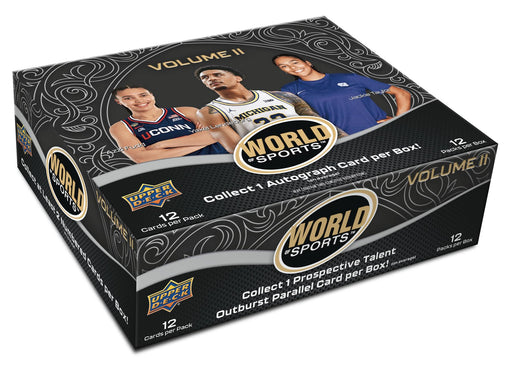 Sports Cards Upper Deck - 2025 - World of Sports - Volume 2 - Hobby Box - Cardboard Memories Inc.