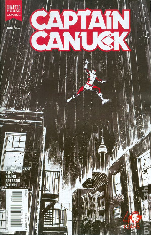 Comic Books Chapter House Comics - Captain Canuck (2015 Ongoing) 006 (Cond. FN-) - Cover B Variant Edition - 2024 - Cardboard Memories Inc.