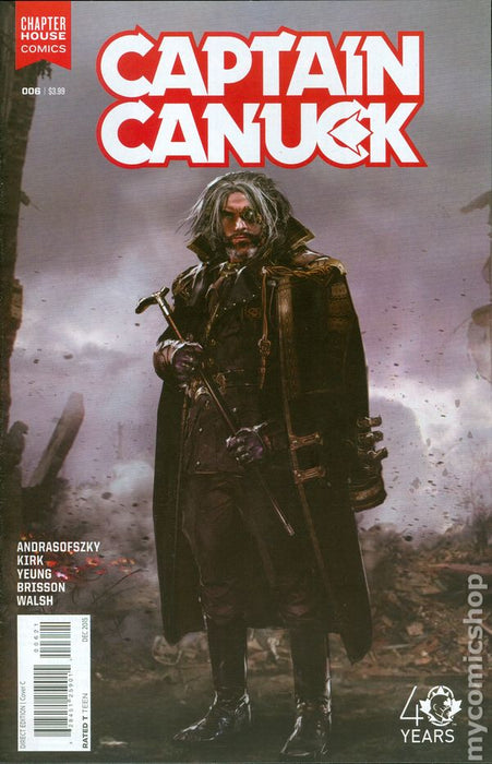 Comic Books Chapter House Comics - Captain Canuck (2015 Ongoing) 006 (Cond. FN-) - Cover C Variant Edition - 2025 - Cardboard Memories Inc.