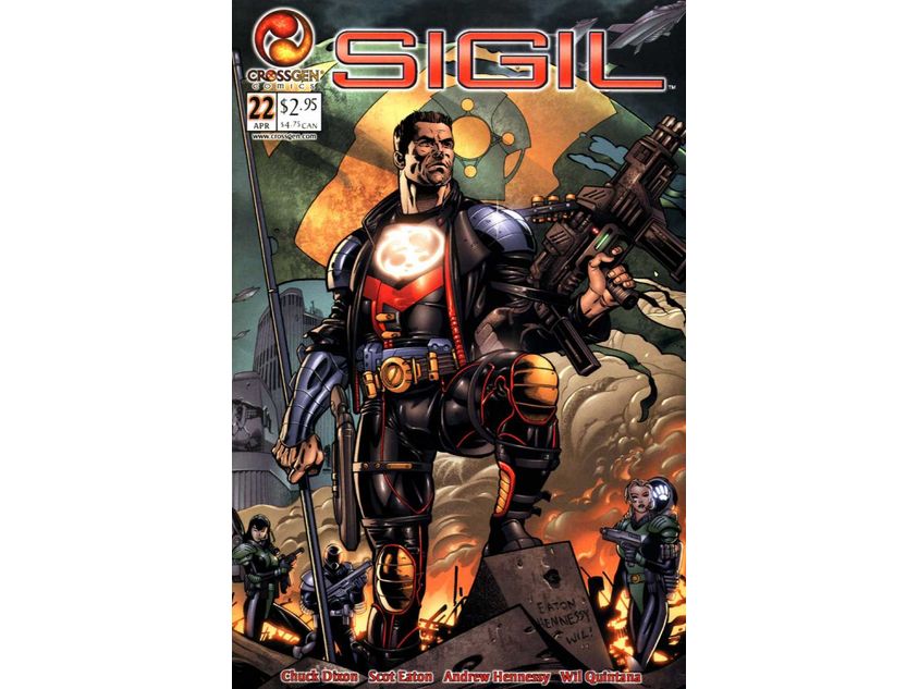 Comic Books CrossGen Comics - Sigil (2000) 022 (Cond. FN) 20461 - Cardboard Memories Inc.