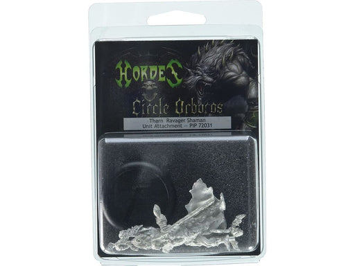 Collectible Miniature Games Privateer Press - Hordes - Circle Orboros - Tharn Ravager Shaman - PIP 72031 - Cardboard Memories Inc.