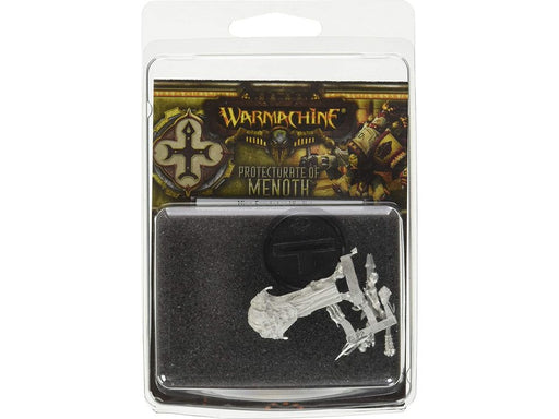Collectible Miniature Games Privateer Press - Warmachine - Protectorate Of Menoth - Warcaster Vice Scrutator Vindictus - PIP 32063 - Cardboard Memories Inc.