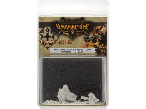 Collectible Miniature Games Privateer Press - Warmachine - Protectorate Of Menoth - Warcaster Feora Preistess of the Flame - PIP 32065 - Cardboard Memories Inc.