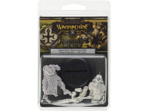 Collectible Miniature Games Privateer Press - Warmachine - Protectorate Of Menoth - Anson Durst Rock of the Faith - PIP 32103 - Cardboard Memories Inc.