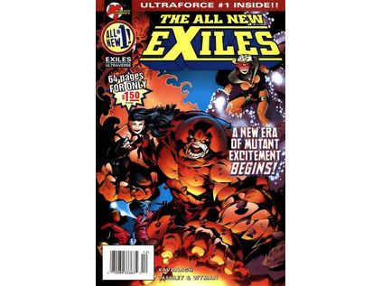 Comic Books Malibu Comics - Exiles (1995 3rd Series) 001 - CVR B Matsuda Variant Edition (Cond. FN+) - 19266 - Cardboard Memories Inc.