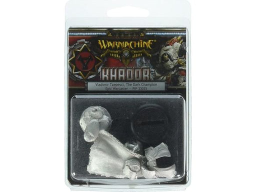 Collectible Miniature Games Privateer Press - Warmachine - Khador - Vladimir Tzepesci, The Dark Champion - Epic Warcaster - PIP 33035 - Cardboard Memories Inc.