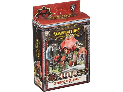 Collectible Miniature Games Privateer Press - Warmachine - Khador - Juggernaut Extreme Sculpt - PIP 33115 - Cardboard Memories Inc.