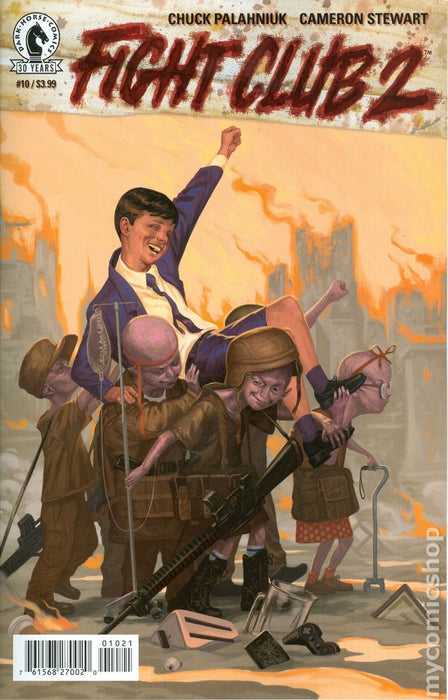 Comic Books Dark Horse Comics - Fight Club 2 (2015) 010 (Cond. FN-) - Cover B Variant Edition - 2016 - Cardboard Memories Inc.