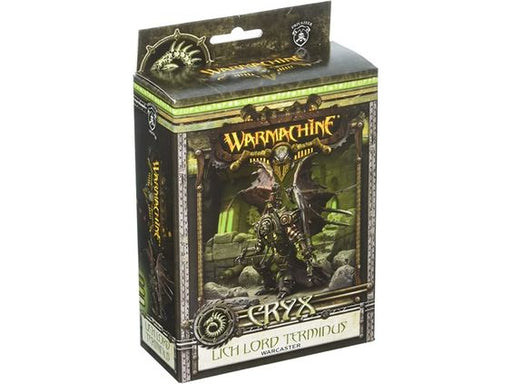 Collectible Miniature Games Privateer Press - Warmachine - Cryx - Lich Lord Terminus Warcaster - PIP 34034 - Cardboard Memories Inc.