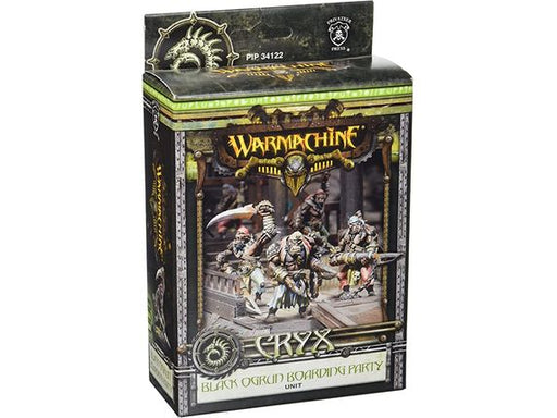 Collectible Miniature Games Privateer Press - Warmachine - Cryx - Black Ogrun Boarding Party - PIP 34122 - Cardboard Memories Inc.