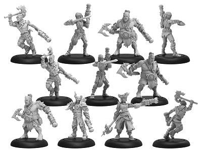 Collectible Miniature Games Privateer Press - Warmachine - Cryx - Scharde Pirates - Unit with Command Attachment - PIP 34149 - Cardboard Memories Inc.