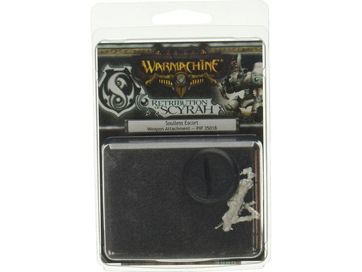Collectible Miniature Games Privateer Press - Warmachine - Retribution of Scyrah - Soulless Escort Weapon Attachment - PIP 35018 - Cardboard Memories Inc.