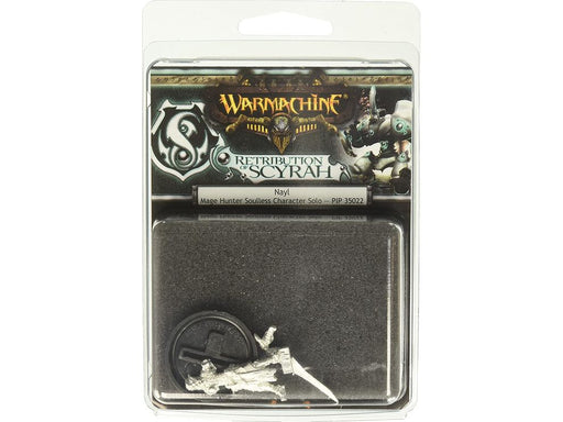 Collectible Miniature Games Privateer Press - Warmachine - Retribution of Scyrah - Nayl Character Solo - PIP 35022 - Cardboard Memories Inc.