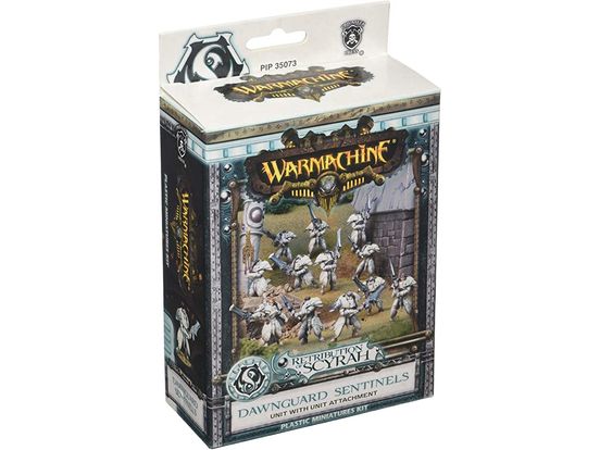 Collectible Miniature Games Privateer Press - Warmachine - Retribution of Scyrah - Dawnguard Sentinels - Plastic - PIP 35073 - Cardboard Memories Inc.