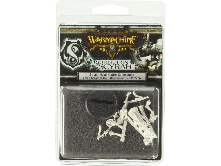 Collectible Miniature Games Privateer Press - Warmachine - Retribution of Scyrah - Eiryss - Mage Hunter Commander - PIP 35052 - Cardboard Memories Inc.