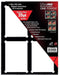 Supplies Ultra Pro - Magnetized One Touch - 4-Card Holder - Black Border - Cardboard Memories Inc.