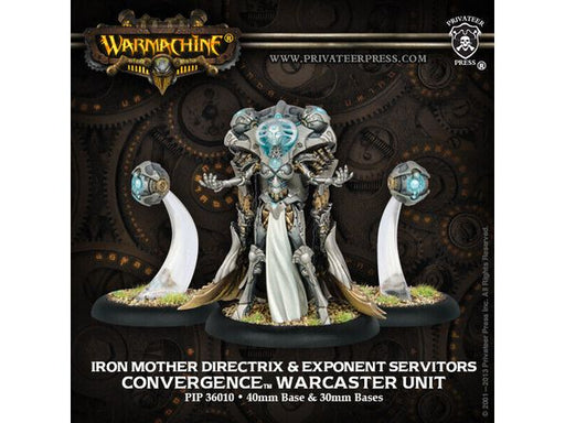 Collectible Miniature Games Privateer Press - Warmachine - Convergence of Cyriss - Iron Mother Exponent Servitors - PIP 36010 - Cardboard Memories Inc.