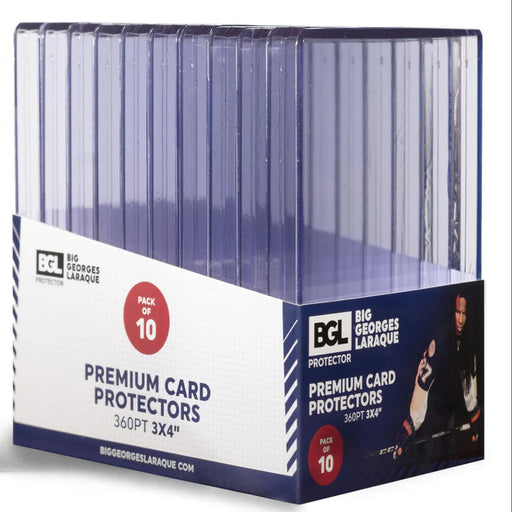 Supplies BGL - Top Loaders - 3x4 Super Thick 360pt Pack - Cardboard Memories Inc.