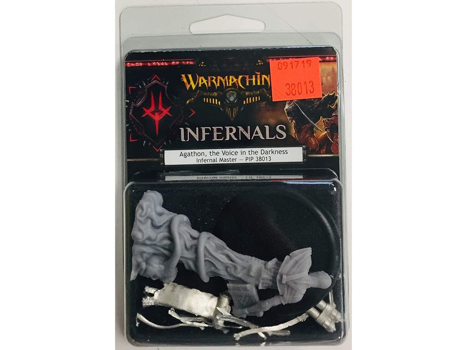 Collectible Miniature Games Privateer Press - Warmachine - Infernals - Master Agathon the Voice in Darkness - PIP 38013 - Cardboard Memories Inc.