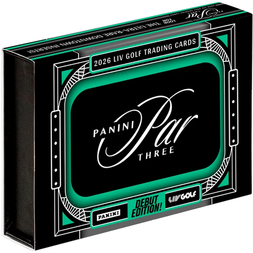 Sports Cards Panini - 2026 - Golf - Par Three - LIV - Hobby Box - Cardboard Memories Inc.