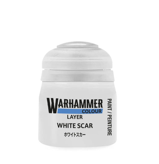 Paints and Paint Accessories Warhammer Colour - Layer - White Scar - 22-57 - Cardboard Memories Inc.
