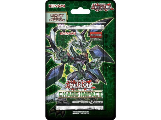 Trading Card Games Konami - Yu-Gi-Oh! - Chaos Impact - 1st Edition English Blister Pack - Cardboard Memories Inc.