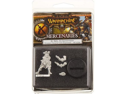 Collectible Miniature Games Privateer Press - Warmachine - Mercenaries - Mr Walls Solo - PIP 41044 - Cardboard Memories Inc.