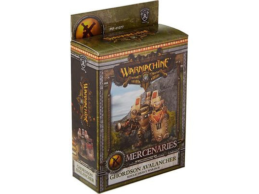 Collectible Miniature Games Privateer Press - Warmachine - Mercenaries - Ghordson Avalancher Warjack - PIP 41077 - Cardboard Memories Inc.