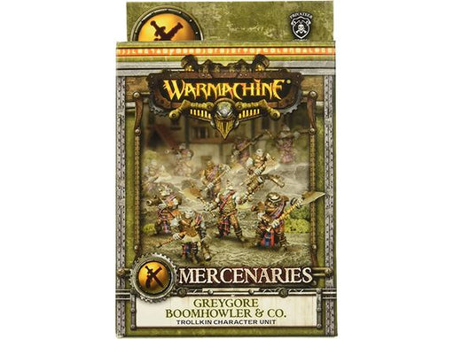 Collectible Miniature Games Privateer Press - Warmachine - Mercenaries - Greygore Boomhowler - Co - PIP 41107 - Cardboard Memories Inc.