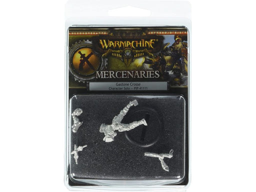 Collectible Miniature Games Privateer Press - Warmachine - Mercenaries - Gastone Crosse - PIP 41111 - Cardboard Memories Inc.