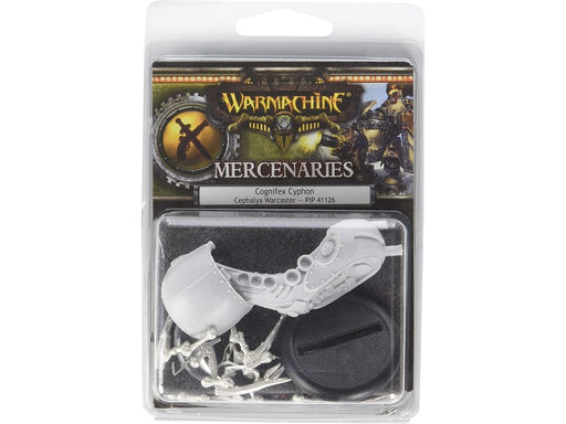 Collectible Miniature Games Privateer Press - Warmachine - Mercenaries - Cognifex Cyphon - Cephalyx Warcaster - PIP 41126 - Cardboard Memories Inc.