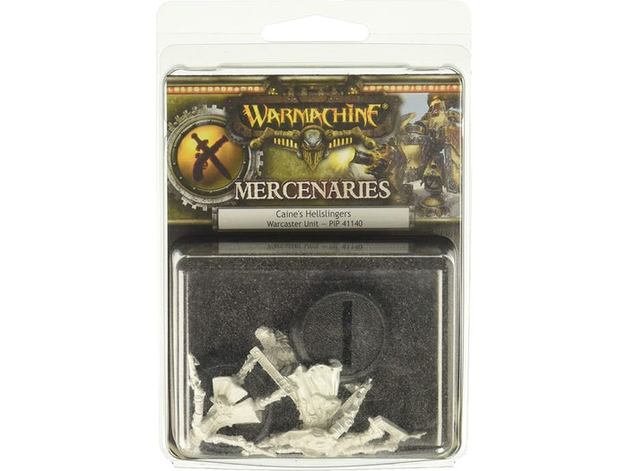 Collectible Miniature Games Privateer Press - Warmachine - Mercenaries - Caines Hellslingers - PIP 41140 - Cardboard Memories Inc.