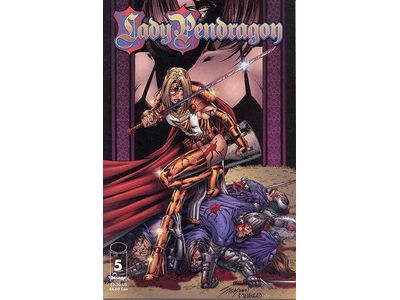 Comic Books Image Comics - Lady Pendragon Dragon Blade (1999) 005 (Cond. FN) 20359 - Cardboard Memories Inc.