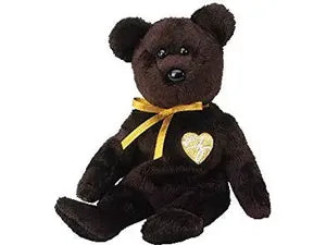 Plush TY Beanie Baby - Signature 2003 Bear - Cardboard Memories Inc.