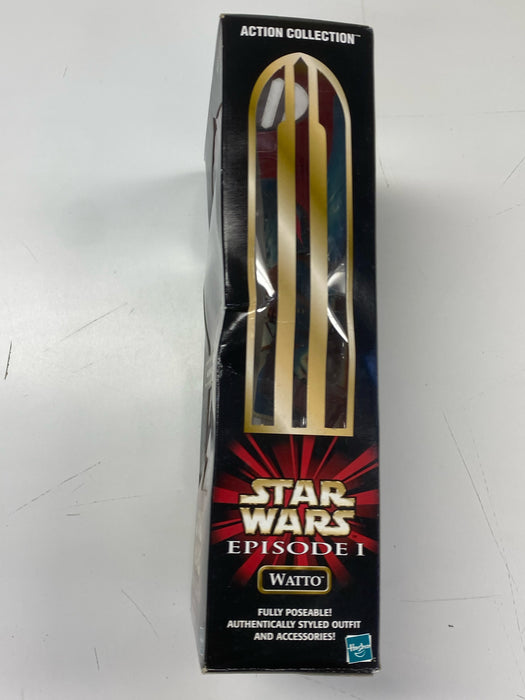 Action Figures and Toys Hasbro - Star Wars - Episode 1 - Watto - 12" Action Figure *DAMAGED BOX* - Cardboard Memories Inc.