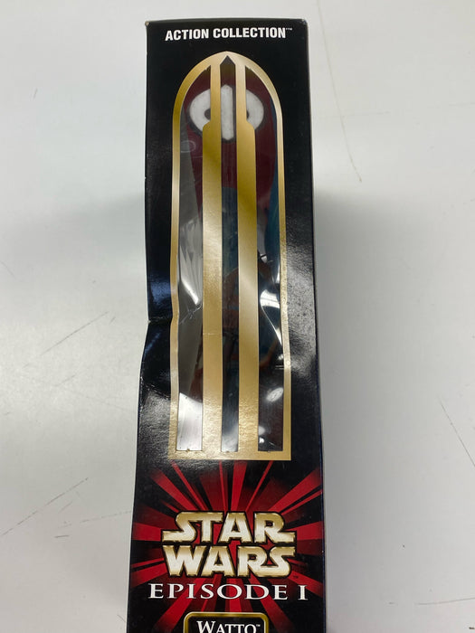 Action Figures and Toys Hasbro - Star Wars - Episode 1 - Watto - 12" Action Figure *DAMAGED BOX* - Cardboard Memories Inc.