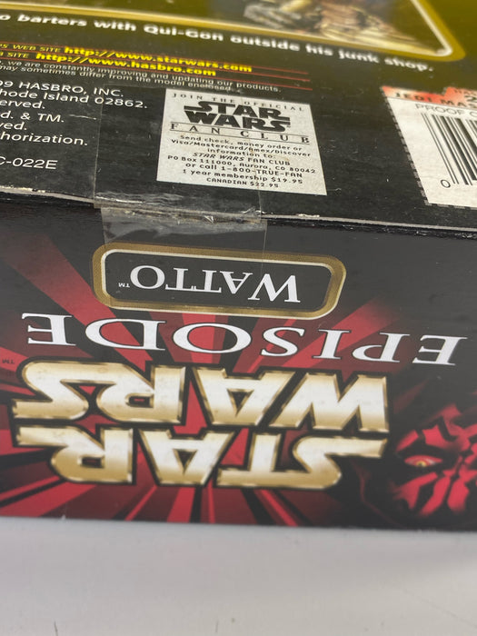 Action Figures and Toys Hasbro - Star Wars - Episode 1 - Watto - 12" Action Figure *DAMAGED BOX* - Cardboard Memories Inc.