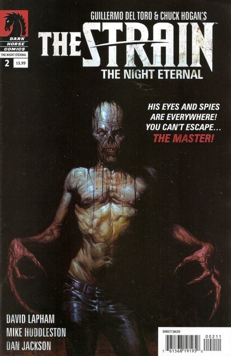 Comic Books Dark Horse Comics - The Strain The Night Eternal 002 (Cond. VF-) - 3988 - Cardboard Memories Inc.