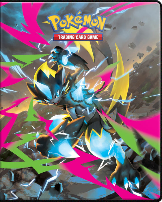 Ultra Pro - Pokemon - Mega Evolution - Pitch Black - 4 Pocket Portfolio Binder