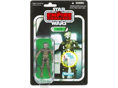 Action Figures and Toys Hasbro - Star Wars - The Empire Strike Back - 4-Lom - Action Figure - Cardboard Memories Inc.