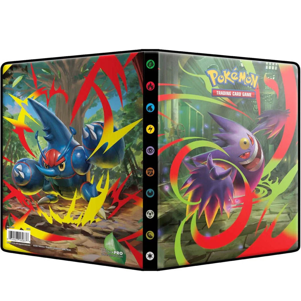 Pokemon Mega Evolution Phantasmal Flames 4 Pocket Binder