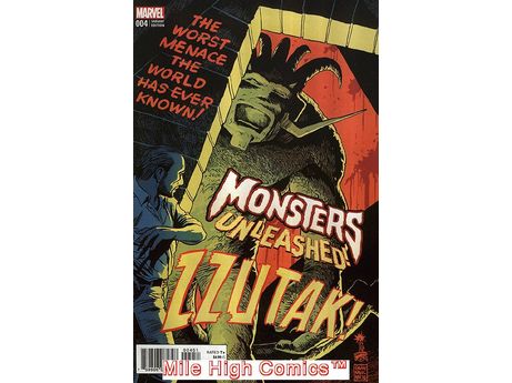 Comic Books Marvel Comics - Monsters Unleashed (2017 1st Series) 004 - CVR B Francavilla Variant Edition (Cond. VF-) - 18681 - Cardboard Memories Inc.
