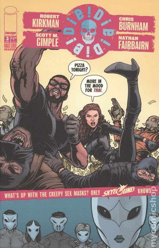 Comic Books Image Comics - Die Die Die (2015) 003 - Cover C Variant Edition (Cond. FN) - 22633 - Cardboard Memories Inc.