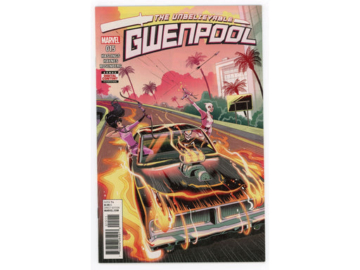 Comic Books Marvel Comics - Unbelievable Gwenpool (2016) 015 (Cond. VF-) - 18691 - Cardboard Memories Inc.